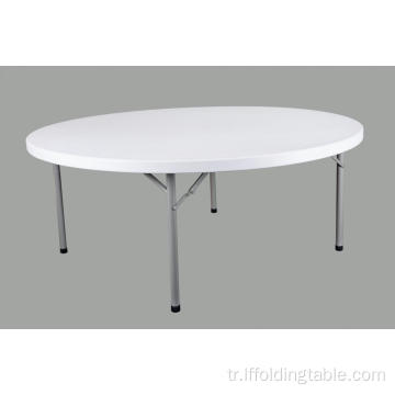 180cm açık plastik yuvarlak masa